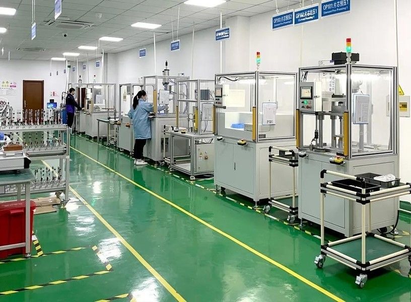 Shanghai Oetex Auto Parts Co.,Ltd linha de produção do fabricante